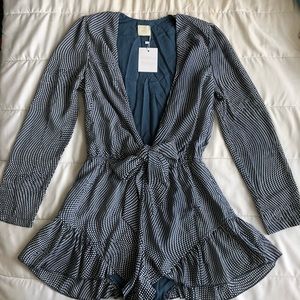 Hello Molly romper with tags, never worn.